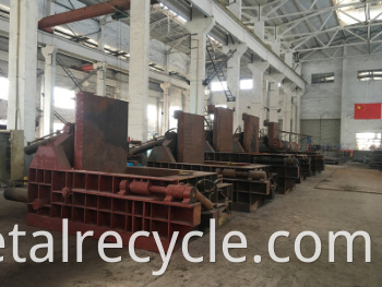 Y81f-250 Hydraulic Scrap Metal Iron Shavings Baler (factory)